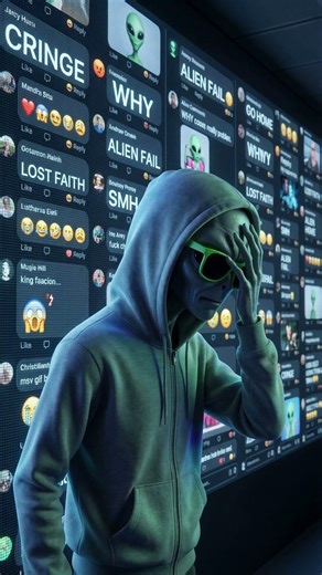 Comment Sections Actually Scare Aliens #relatable #funny #internet