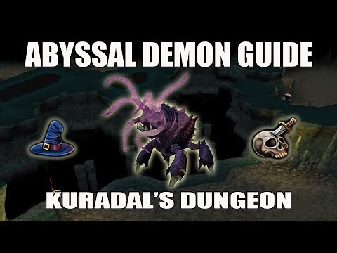 [Runescape 3] Abyssal Demon Slayer Guide 2018 | Kuradal's Dungeon