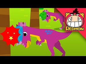 Pachycephalosaurus song 2 | Dinosaur songs | Nursery Rhymes | REDMON