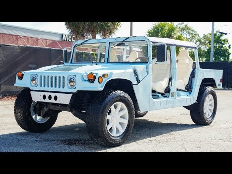 1987 AM General Humvee M998 Walk-around Video