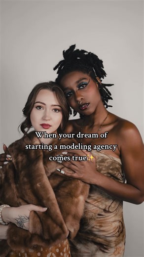 I’ve always wanted to start a modeling agency that actually benefits and recognizes talent in all shapes, heights, identities, etc. Because there’s no better feeling than being in front of a canera and feeling powerful ✨ Go check out and support @The Refashion Collective if you want to be apart of something great in Charlotte, NC