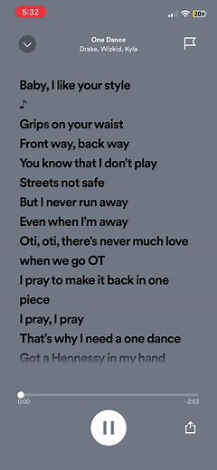 Drake, Wizkid, Kyla - One Dance #drake #onedance #music #lyrics #lyricsvideo