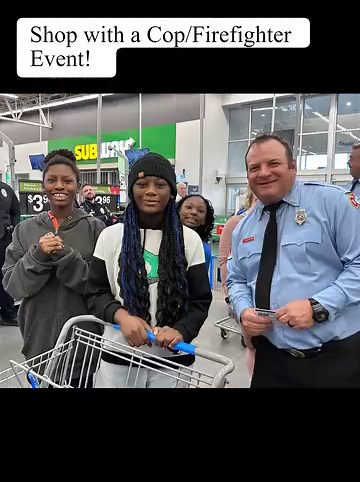 1.7K views · 38 reactions | Largo Fire Rescue recently joined Largo Police Department for their annual Shop with a Cop/FF event! Firefighters and police officers enjoyed shopping with over fifteen families for toys and necessary household items. | Largo Fire Rescue | Facebook