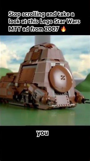 Amazing Lego Star Wars MTT ad from 2007🔥! #lego #starwars