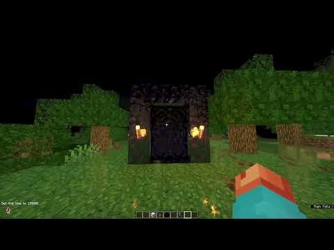 SEUS shader pack testing (Minecraft java edition) fabric