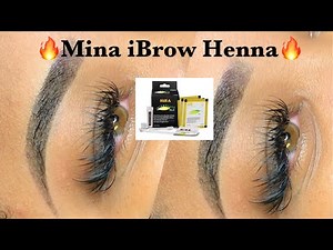 Brow Tinting Tutorial. 🔥Fire Brow Transformation. #browtutorial #makeup #brows #browhenna #henna
