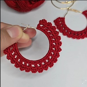428K views · 4.4K reactions | So easy and fast crochet earrings tutorial for beginners #Angel_crochet_the_best #earrings #explore #tutorial #crochet | Angel crochet | Facebook