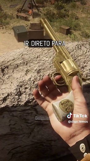 Localização do Revólver de Ouro Secreto de Otis Miller | Red Dead Redemption 2
