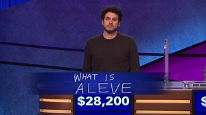 Watch what happened last night on Jeopardy! | Aleve