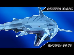 🦈 Generic Shark (Great-White, Megalodon, etc) Showcase #3 / 🔨Plane Crazy🔨 / Roblox