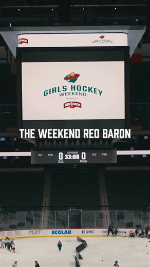 Flashback to our Girls Hockey Weekend presented by Red Baron Pizza and Minnesota Wild — full rinks, big smiles and plenty of pizza. Moments like these feel even more special this week. 🥇🏒 To future champions: dare to fly high. | Schwan's Company