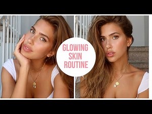 Glowing skincare routine | Model skin care | Kara Del Toro