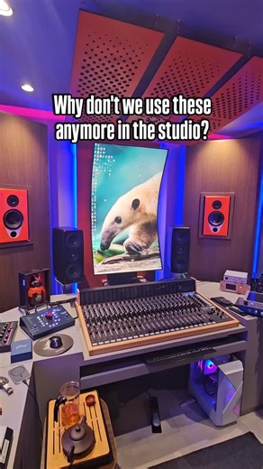 Adrian Gariba aka TurboVCR on Instagram: "Why don't we use these in the studio as much?#recordingstudio #musicproducer #recordingengineer"