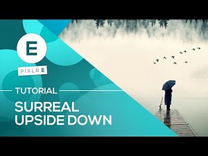 How to Create Surreal Upside Down Effect Tutorial | Pixlr E