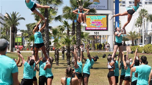 NCA cheer competition 2026 kicks off in Daytona Beach, Florida