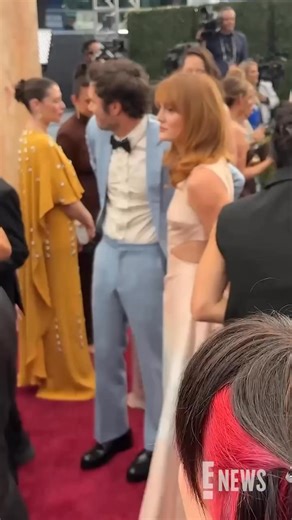 Adam Brody and Leighton Meester arrive on the #Emmys red carpet. | E! News