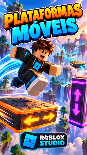 🔥 Seu OBBY Precisa Disso! Plataformas Móveis no Roblox Studio