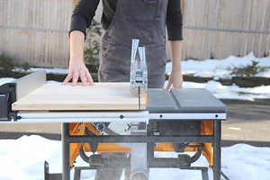 Setting Up the DEWALT 10" Job Site Table Saw — 3x3 Custom