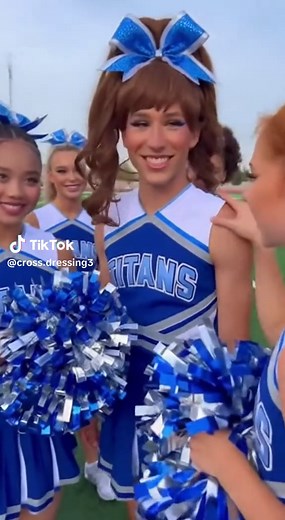Boy Joins Cheerleading Squad: A Bold Expression