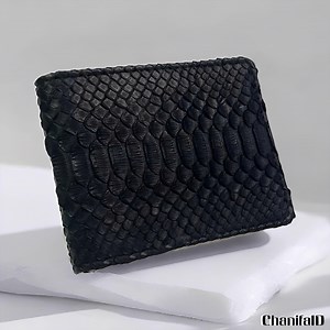 Genuine Snakeskin Wallet Bi Fold Money Clip Premium Men's Classic and Comfortable,python Skin Wallet,snake Skin Wallet,exotic Leather - Etsy