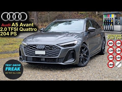 2026 Audi A5 Avant 2.0 TFSI quattro (204 PS) TEST DRIVE 🚗 Fuel Consumption & Performance Review