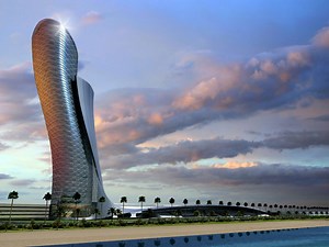 RMJM architects: 'capital gate' tower, abu dhabi