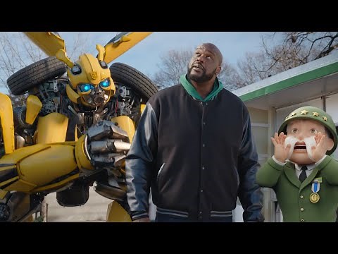 GENERAL INSURANCE COMMERCIAL 2025 Shaquille O'Neal and Transformers Bumblebee