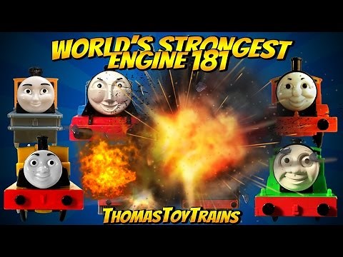 Thomas and Friends 181 World's Strongest Engine Trackmaster Tomy Plarail Toy Trains ThomasToyTrains