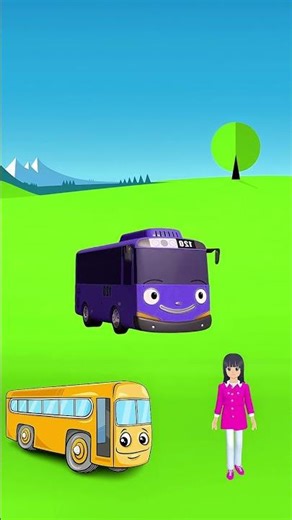 Bus Telolet Color Challenge! 🚌🌈 #shorts
