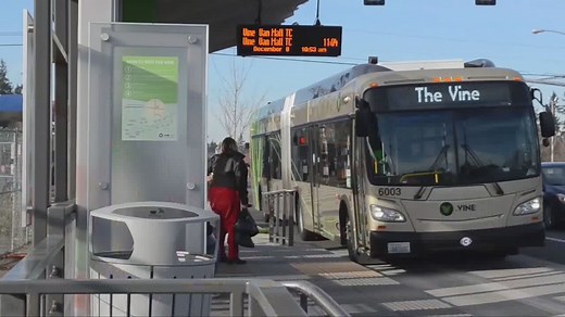 C-TRAN Expands Bus Rapid Transit Line With The Vine on Mill Plain