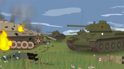 What happened when Sherman tanks faced the German Tiger