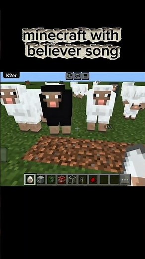 Minecraft 🎶Beat Remake of 'Believer' #shorts #minecraft