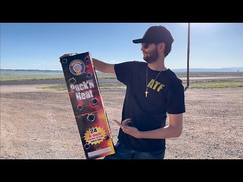 PACK’N HEAT 6” INCH FIREWORK CANISTER SHELLS