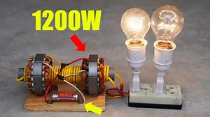 1.1M views · 31K reactions | I Turn A 1.2v Battery Into A 220v Power Supply | Great DIY Idea | Facebook