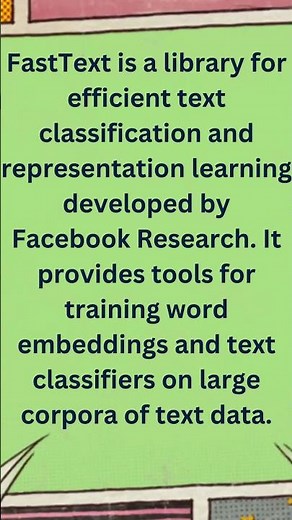 FastText: Text Classification