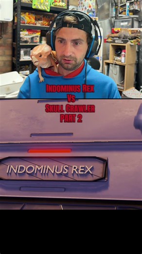 Indominus vs Skull Crawler PART 2 - credit Ikhlaas MJ #indominusrex #skullcrawler #jurassicpark #reactionvideo #SkullIsland