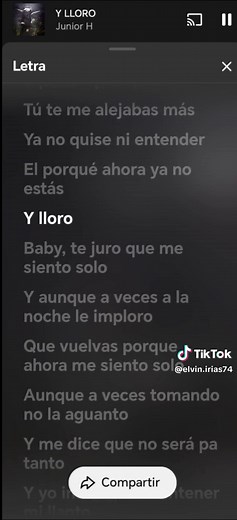 Y lloro Junior H — letra y significado de la canción