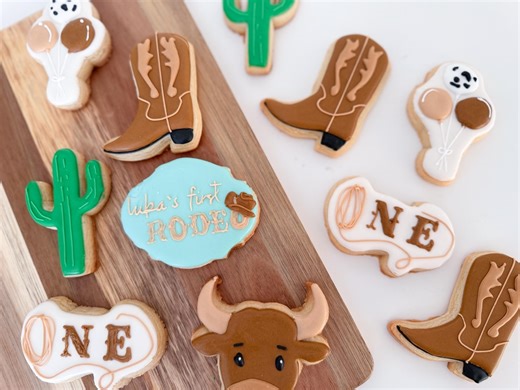 Custom Decorated Sugar Cookies: Personalized Party Favors - Etsy