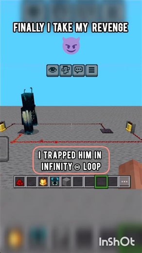 Finally Took My Revenge😈🔥#iphone #shorts #minecraft