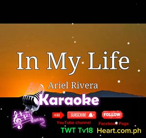 In My Life - Lyrics💕💕🎤 Ariel Rivera #music #lyrics #karaoke #highlights2025 | Heart.com.ph