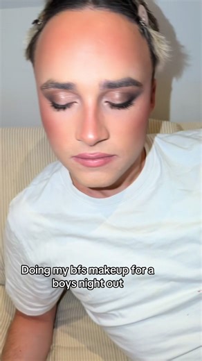 Glam Makeup Transformation for a Boys Night Out