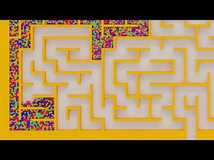 A Year of Balls Solving Mazes | Relaxing Marble Solves to Chill / Sleep / Study (4K)
