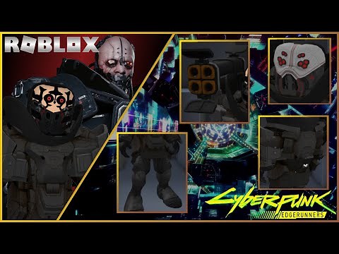Cyberpunk Edgerunners - Adam Smasher Roblox Cosplay Showcase
