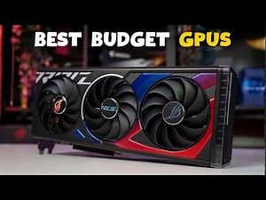 Best Budget GPUs 2026 | Cheap Graphics Card You Can Actually Buy