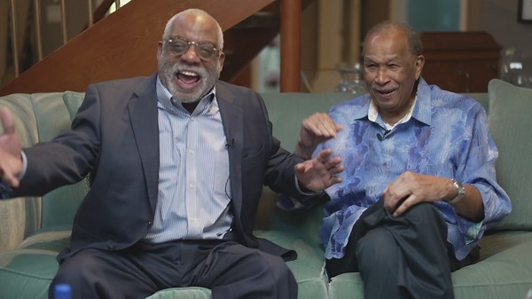 Cleveland's 'Lions of Lakeside' Mike White and George Forbes repair their friendship after 3 decades