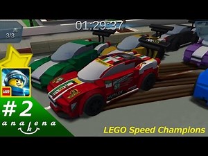 【LEGOアプリ】レゴ スピード・チャンピオン #2【アナケナ字幕実況】