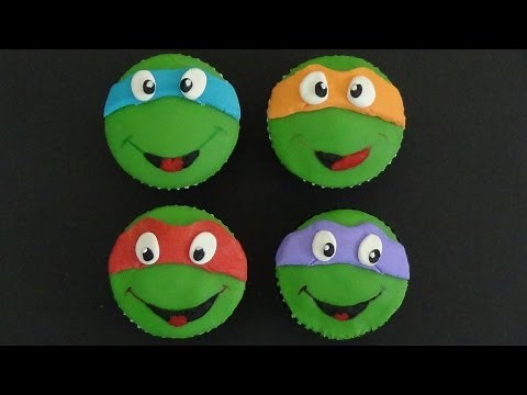 ninja turtles cupcakes