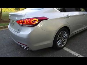 Best Detailed Walkaround 2017 Genesis G80 AWD 3.8