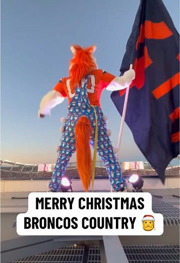 Merry Christmas Broncos Country! Happy Holidays Cheer
