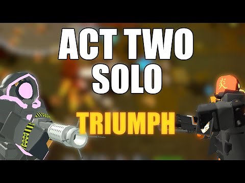 SOLO ACT 2 TRIUMPH | Tower Defense Simulator | Roblox